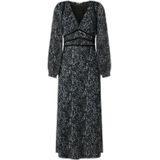 Pepe Jeansvoor vrouwen. PL9537732 Mayra jurk zwart (L), Casual, Polyester, Lange mouwen