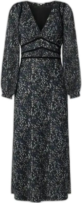 Pepe Jeansvoor vrouwen. PL9537732 Mayra jurk zwart (L), Casual, Polyester, Lange mouwen