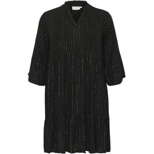 Kaffe - Curve Lio - Damesjurk - Halflang - Regular Fit - 100% Viscose