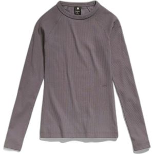 G-Star - Slim-fit - T-shirt - Zwart - Lange Mouwen