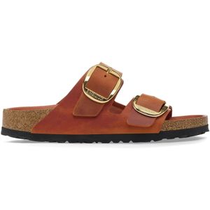 Dames muiltjes Birkenstock Arizona Big Buckle Oiled Leather