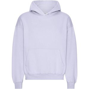 Oversized sweatshirt met capuchon Colorful Standard Organic Soft Lavender