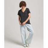 Dames-T-shirt met v-hals Superdry