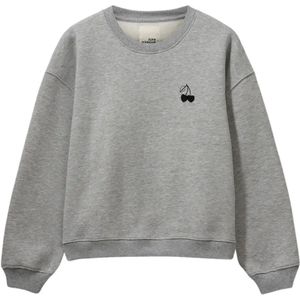 Zwarte kersenprint sweatshirt voor dames Sofie Schnoor Elisw