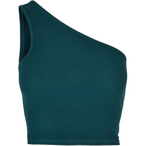 Dames asymmetrische crop top Urban Classics