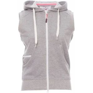 Mouwloos sweatshirt met capuchon voor dames Payper Wear Boxer+Lady Melange