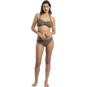 2-delig bandeau zwempak voor dames Admas Fresh Leaves