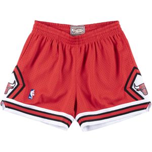 Chicago Bulls - Jump Shot - Korte Broek - Gebreid - Platte Elastische Tailleband