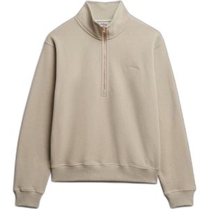 Vrouwelijke truckercol sweatshirt met geborduurd logo Superdry Essential