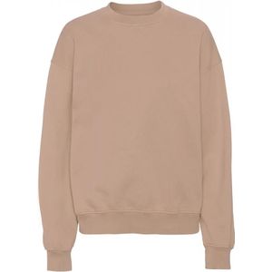Sweatshirt ronde hals Colorful Standard Organic oversized honey beige