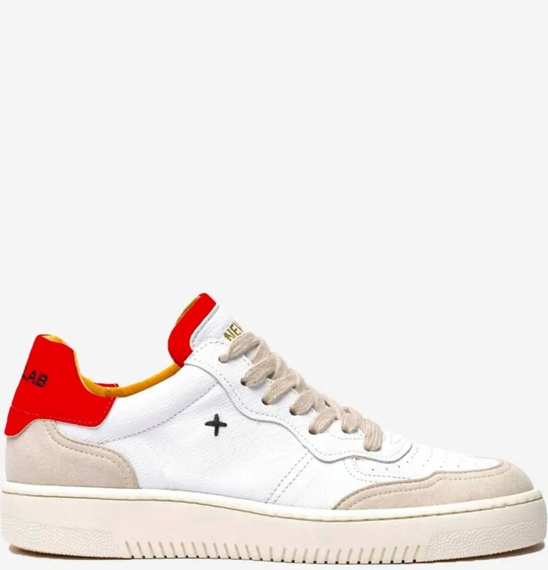 Newlab - NL11 - Sneaker - AppleSkin White - Micro Fiber Beige