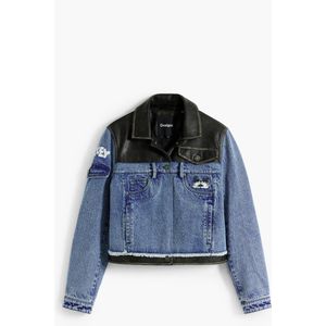 Dames spijkerjack Desigual Constrast Mickey