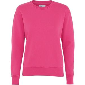 Damestrui met Ronde Hals Colorful Standard Classic Organic Bubblegum Pink