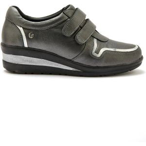 Vrouwen derbies met klittenband en luchtzool Pédiconfort