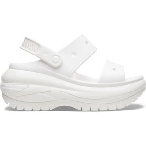 Crocs - Classic Mega Crush - Sandalen - Zwart - Rubber - Hakhoogte 61 mm