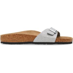 Sandalen Birkenstock Madrid BS Synthetik Shiny Glitter Silver