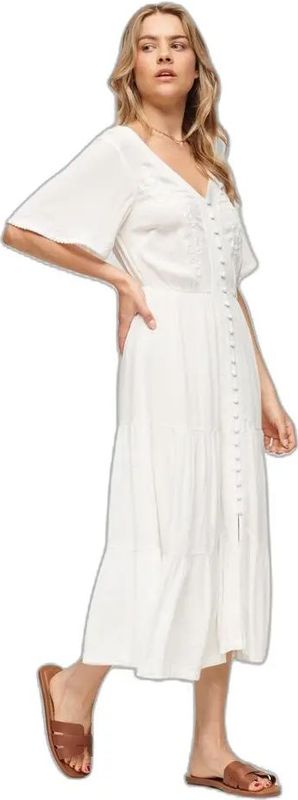 Superdry - Midi-jurk - Geborduurd - Dames