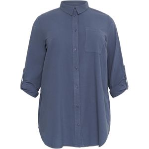 Dameshemd met lange mouwen KAFFE Curve Nana