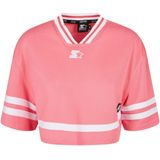 Starter - Black Label - Cropped Trui - Zwart - V-hals