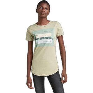 Dames-T-shirt lange slim fit G-Star Raw. Cvrd
