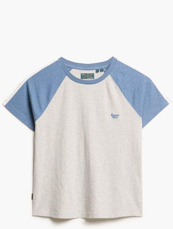 Superdry - Essential - T-shirt - Retro Gemêleerd - Voor Vrouwen