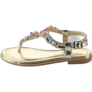 Buffalo - Kira Ice - Damessandalen - Glitterstof