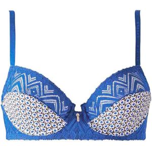 Morgan - Damesmandbeha - Geprinte Microvezel - Klassieke Decolleté