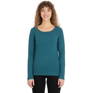 Ragwear - FLLORAH LONG GOTS - Shirt met Lange Mouwen - Ocean Green