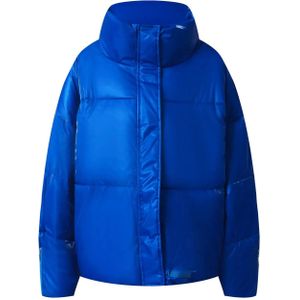 Sixth June - Donsjack - Vinyle - Gewatteerd - Hoge Kraag - Effen - Halflang