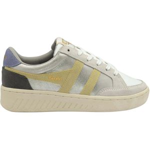 Gola - Superslam Blaze - Damestrainers - Off-white - Metallic Bovenwerk