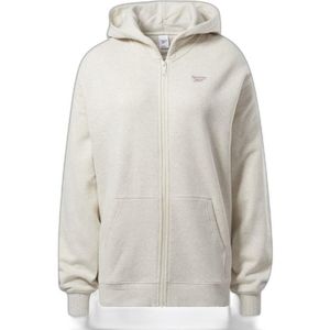 Dames oversized sweatshirt met capuchon en ritssluiting Reebok Classics