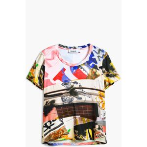 Dames-T-shirt Desigual Collage