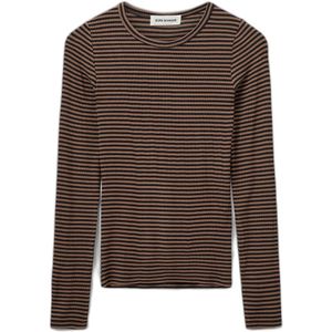 Gestreept dames-T-shirt met lange mouwen Sofie Schnoor Petriciasw