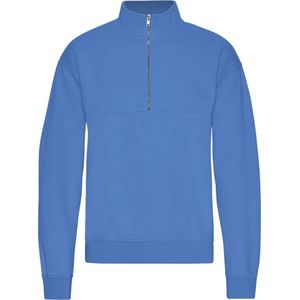 1/4 rits sweater Colorful Standard Organic Sky Blue