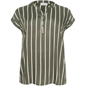 Vrouwenblouse KAFFE Curve Sida Wing Sl