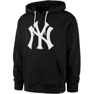 47 Brand - New York Yankees - Hoodie - Zwart - Katoen