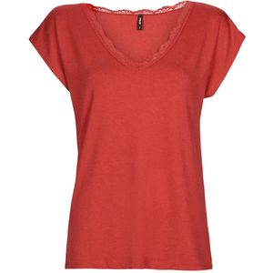 V-hals T-shirt voor dames Only Onlmoster