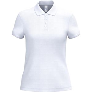 Biologisch pique polo voor dames iDeal Basic Brand