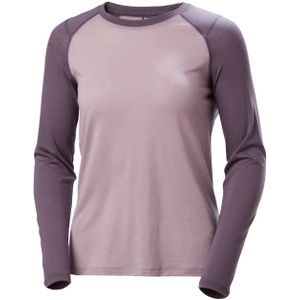Helly Hansen - Durawool Crew - Dames Lange Mouwen Top - ZQ-gecertificeerde Merino Wol
