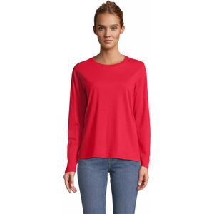 Dames-T-shirt met lange mouwen Sol's Monarch