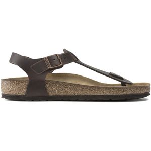 Geoliede Leren Sandalen Birkenstock Kairo