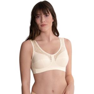 Bralette - Champagne - Gewatteerde Bandjes - Driedelige Cups