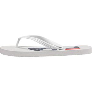 Fila - Troy - Slippers - Wit - Slip-on - Open Teen - Plat