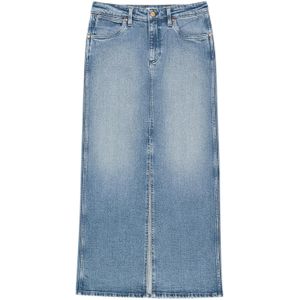 Denim maxirok voor dames Wrangler Once Loved