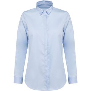 Dameshemd met lange mouwen in keperstof Kariban Premium
