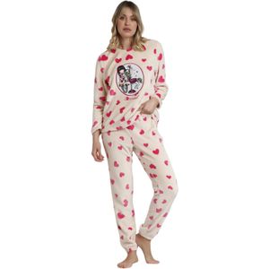 Warme pyjama met lange mouwen voor dames Santoro London Carousel