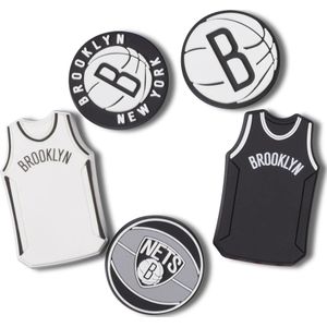 Jibbitz - NBA Brooklyn Nets - Slippers - 5 Pack