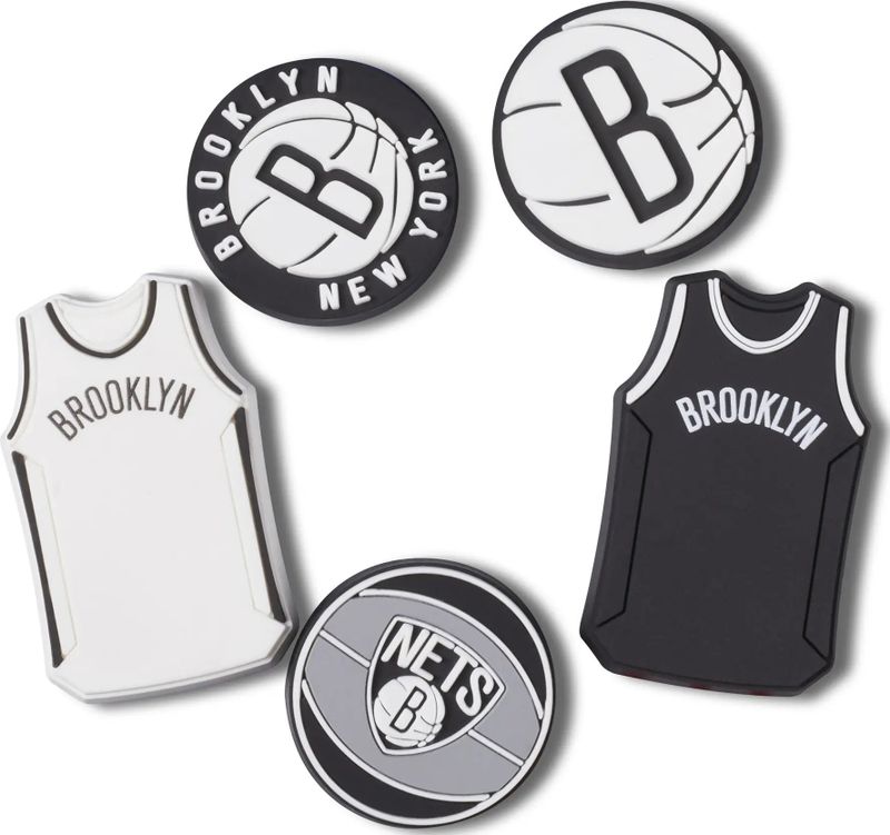 Jibbitz - NBA Brooklyn Nets - Slippers - 5 Pack