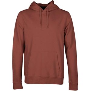 Hooded sweatshirt Colorful Standard Classic Organic Cinnamon Brown