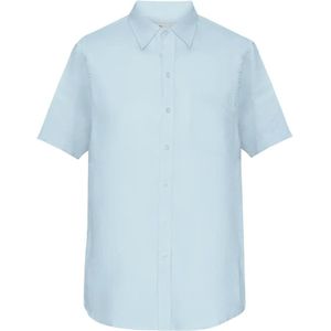 Linnen overhemd Colorful Standard Organic polar blue